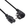 Kabel zasilający serwerowy Akyga AK-UP-08 CU 3x1mm² CEE 7/7 / IEC C15 1.8m