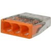 Szybkozłączka 3X 0,5-2,5Mm2 Na Drut 450V/24A Oryginalna Blister 30Szt. 2273-203