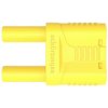 Schützinger SKURZ 6100/19-4 IG 2MB Ni/GNGE Safety Shorting Plug Green-Yellow 1pc