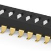 DIP switche, Off-On, 12 pole, straight, 0.025 A/24 VDC, 1-2319847-1