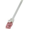 LogiLink CQ2052U RJ45 Patch Cable CAT 6 U/UTP 2m Grey Flame-retardant 1pc