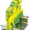 COMBI jack, spring balancer connection, 0.08-4.0 mm², 1 pole, 24 A, 6 kV, green, 3042341