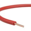 Przewód Instalacyjny H07v-U / Dy 1 750V Czerwony Drut Elektrokabel /100M/