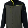 Softshell 2 w 1, 2 warstwy laminowane, kolor Khaki-czarny, rozmiar: L, SOCCIKAGT