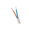 Przewód OMYP 300V 2x1mm BIAŁY Płaski H03VVH2-F