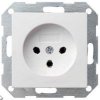 GAC250IZ-PTGW Gniazdo 230V - standard izraelski - 3 biegunowe 16A, 230V podtynkowe, model GIRA