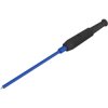 Miniature test probe, solder connection, 30 VAC/60 VDC, CAT O, black, 931376100