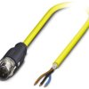 Przewód czujnik-siłownik ze złączem Złącze M12 liczba rdzeni 3 długość 10m Rodzaj A Męskie