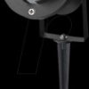 7572 Garden spotlight, GU10 socket, black, IP65