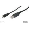 Digitus AK-300110-030-S USB 2.0 Cable USB-A to Micro-B M/M 3m Black