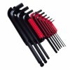 KLUCZ IMBUSOWY Z KULKĄ KPL. 9SZT (1,5-10MM) ZASOB.PLAST. E