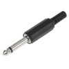 Wtyk JACK 6.3mm mono plastikowy