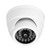Atrapa kamery monitorującej z podczerwienią CCTV, bateryjna, MINI, biała,CD-4/W