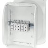 Puszka odgałęźna 355x255x122 5x50mm2 CU IP66 szara DK 5055 G 62000163