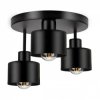 RAMOS lampa wisząca, moc max. 3x60W, E27, czarna,AD-LD-6258BE27M