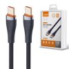 Kabel USB-C do USB-C w oplocie szybkie ładowanie PD power delivery QC 65W 2m
