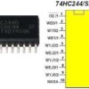 Układ cyfrowy 74HC244/SMD
