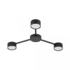 Lampa sufitowa AVIA BLACK 3 – punktowa 4689 TK Lighting