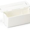 PA terminal box, (L x W x H) 54 x 19.5 x 21.6 mm, white, LCB 50/ 2 WS