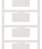 PA device marker, (L x W) 35 x 18 mm, white, 40 pcs, 1336690000