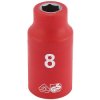 Draper Expert 31515 3/8" Sq. Dr. Fully Insulated VDE Socket (8mm)