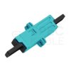 Adapter światłowodowy FO MM simplex E2000/UPC-E2000/UPC turkusowy OM3 PFOT