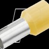 187237 Aderendhülse isoliert 35,0 mm²/25 mm, verzinnt, beige, 50er Pack