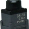 Pushbutton, 1 pole, white, unlit , 0.4 A/28 V, 9077.0100
