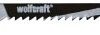 2 brzeszczoty do wyrzynarki z trzonkiem T HCS Wolfcraft 8432000 2 szt.