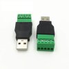 Adapter USB typ A Męski na terminal adapter USB złącze śrubowe