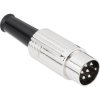 BKL Electronic 0208023 DIN Plug, Cable Mount, 5 Pin (240°)