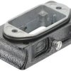 Extender housing, size 6B, die-cast aluminum, central locking, IP65/IP68/IP6K9K, 09405069980