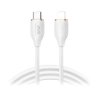 Kabel USB-C do Lightning 30W 3A 1,5m biały Miccel