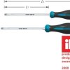 Wkrętak płaski Hazet HEXAnamic 802-30 Szerokość klingi: 3.5 mm Długość końcówki: 80 mm