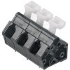 PCB terminal, 5 pole, pitch 7.5 mm, AWG 26-14, 15 A, spring-clamp connection, black, 1952710000