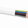 Przewód OWY 5x0,75 mm2 (300/500V) oponowy warsztatowy H05VV-F (krążki 100m) czarny 5907702817026 ELEKTROKABEL