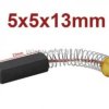 Szczotki węglowe 5x5x13mm; do elektronarzędzi