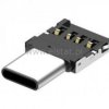 Adapter OTG Przejściówka USB A wtyk na USB typ C