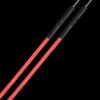 Flexible jumpers, 15 cm, plug/plug, red