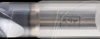 23000144 Carbide step mill long, 4 flutes, dia. 10 mm, 45° chamfer, TiAlN
