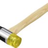Młotek gumowy TOOLCRAFT TO-9991035 średno miękki, średnio twardy 430 g 310 mm 1 szt.
