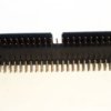 Header connector male 50 pins no clips