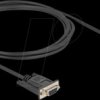 87838 Serial cable D-Sub 9 socket, power to pin 9, 2 m