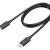 Lenovo Kabel Thunderbolt™ Thunderbolt™ 4 Złącze Thunderbolt™ (USB-C®) 0.70 m czarny 8K UHD 4X91K16968