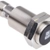 Czujnik zbliżeniowy M18 Indukcyjny 8 mm RS PRO Wpuszczany 10 → 30 V dc długość 50mm Gwintowany