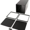 Hammond Electronics 1455NS2201BK Obudowa uniwersalna, (D x S x W) 220 x 103 x 103 mm, aluminium, 1 szt.