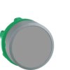 Pushbutton, unlabeled, unlit, groping, waistband round, gray, front ring light gray, mounting Ø 22 mm, ZB5AA8C0