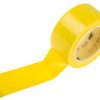 Taśma drogowa szerokość 25mm Żółty Taśma do wyznaczania ciągów komunikacyjnych 3M +77°C PVC grubość 0.13mm