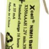 XCell X1/2AAAH-350-LFZ Akumulator specjalny 1/2 AAA Z-końcówka do lutowania NiMH 1.2 V 350 mAh 1 szt.