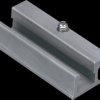 Mounting adapter for trapezoidal groove cylinder, E11796